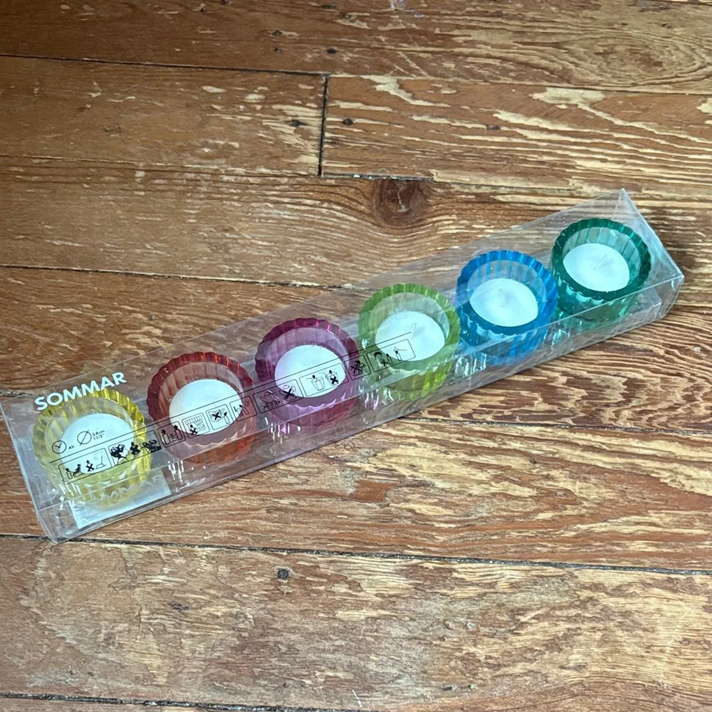 IKEA Sommar tea light candle set NIB 2005